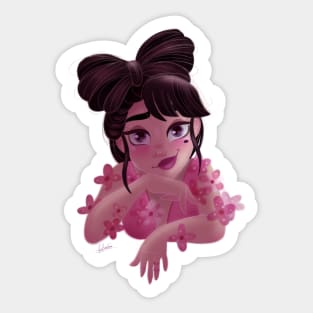 Pink Princess Sticker